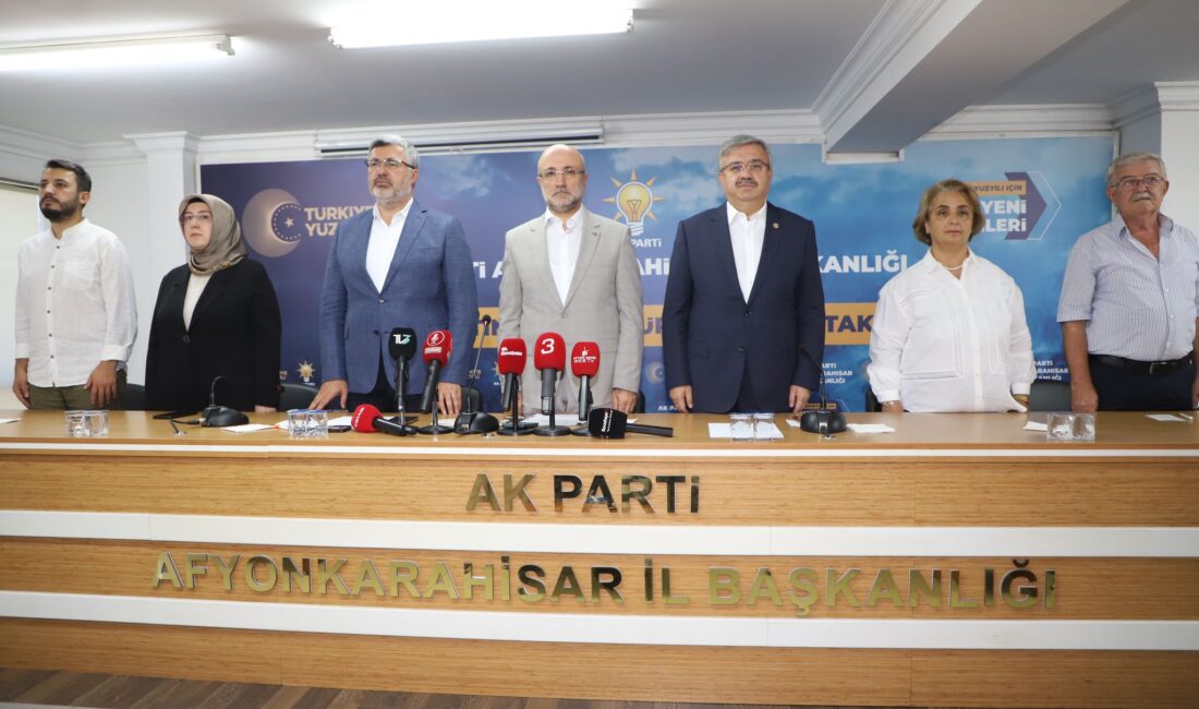 Basın açıklamasına AK Parti