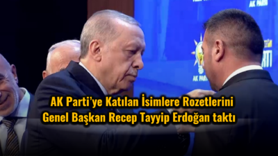2 milletvekili 13 belediye başkanının AK Parti'ye katıldı. Partiye katılan