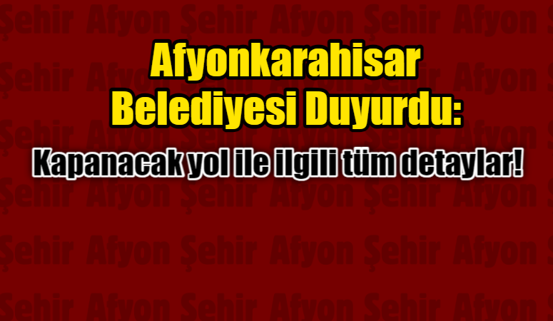 Afyonkarahisar Belediyesi, Atatürk Bulvarı