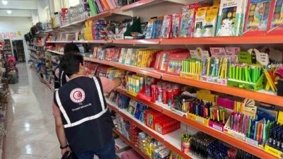 AFYONKARAHİSAR'DA KIRTASİYELER DENETLENDİ