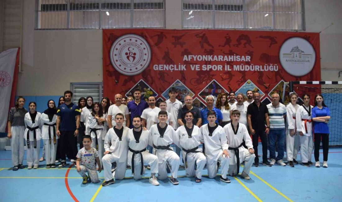 AFYONKARAHİSAR’DA TAEKWONDO İL SEÇMELERİ