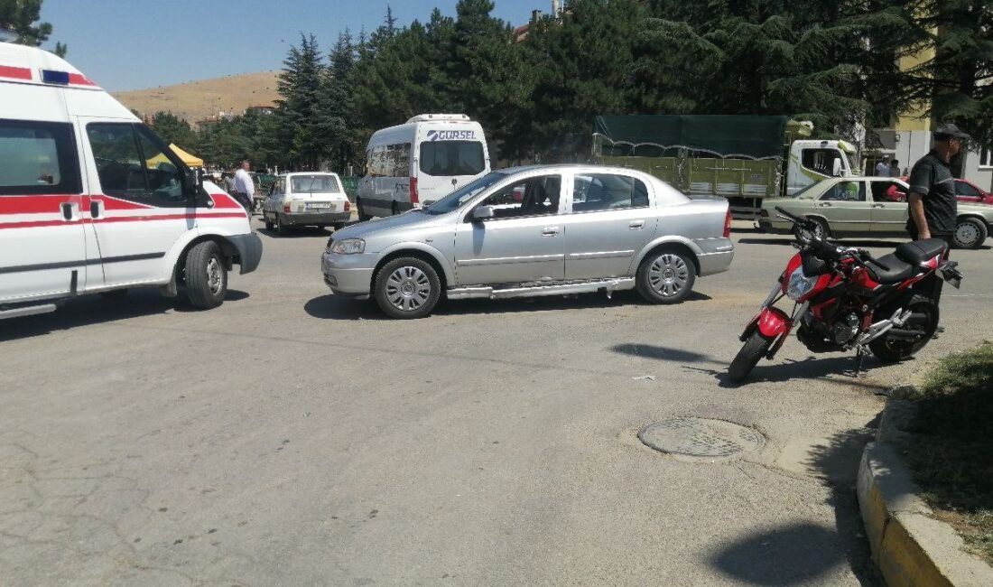 ISPARTA’NIN YALVAÇ İLÇESİNDE OTOMOBİL