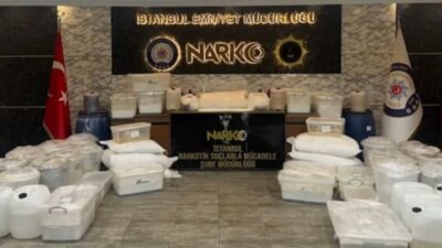 İstanbul ve Yalova’da Düzenlenen “NARKOÇELİK-30” Operasyonlarında: 1 Ton 549 Kg