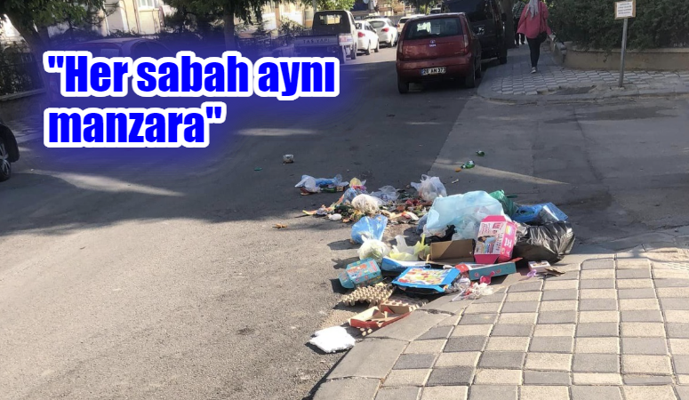 Çöpler saatinde mi çıkartılmıyor