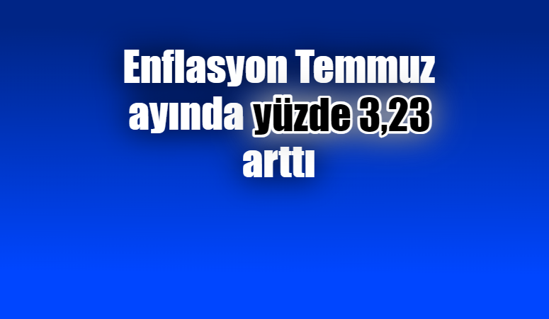 Enflasyon temmuz ayında yüzde