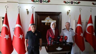 VALİ YİĞİTBAŞI BİR AYLIK ASAYİŞ RAPORUNU AÇIKLADI: “BİR AYDA 2