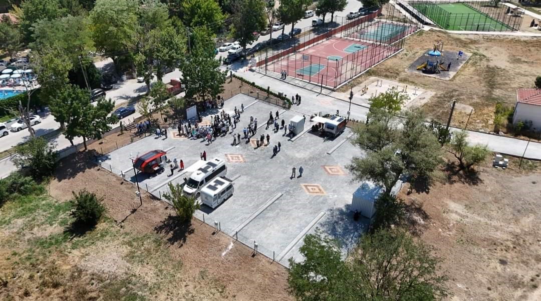 Yoncalı Karavan Kamp Alanı Hi̇zmete Açıldı