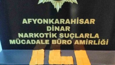 AFYONKARAHİSAR’DA 3 BİN 887 KULLANIMLIK PEÇETEYE EMDİRİLMİŞ UYUŞTURUCUYLA YAKALANAN 4
