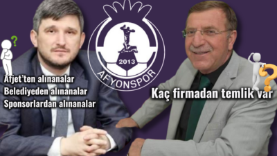 AfyonŞehir olarak kamuoyunu bilgilendirmek amacıyla Afyonspor Yönetimine soruyoruz