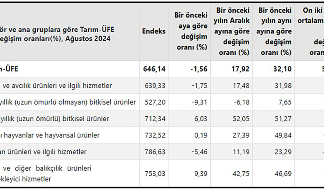 Türkiye İstatistik Kurumunun (TÜİK)