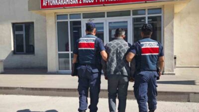 AFYONKARAHİSAR'DA KAÇAK ŞAHIS YAKALANDI