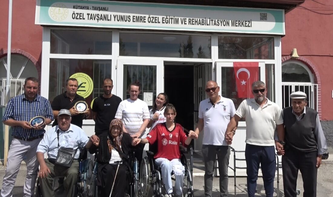 ALMANYA'DAN KÜTAHYA'YA TEKERLEKLİ SANDALYELER