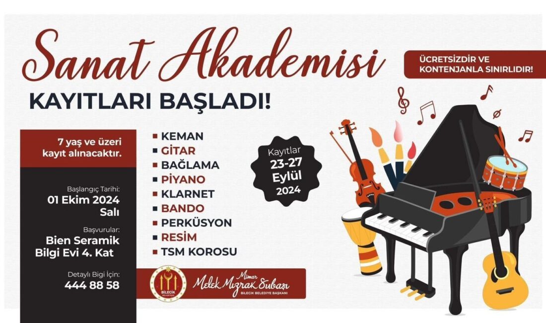 BİLECİK BELEDİYESİ SANAT AKADEMİSİ