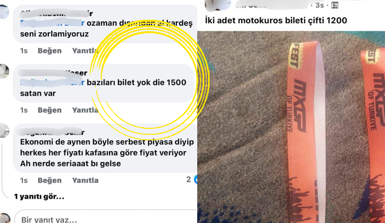 Motokros bilet fiyatları aldı