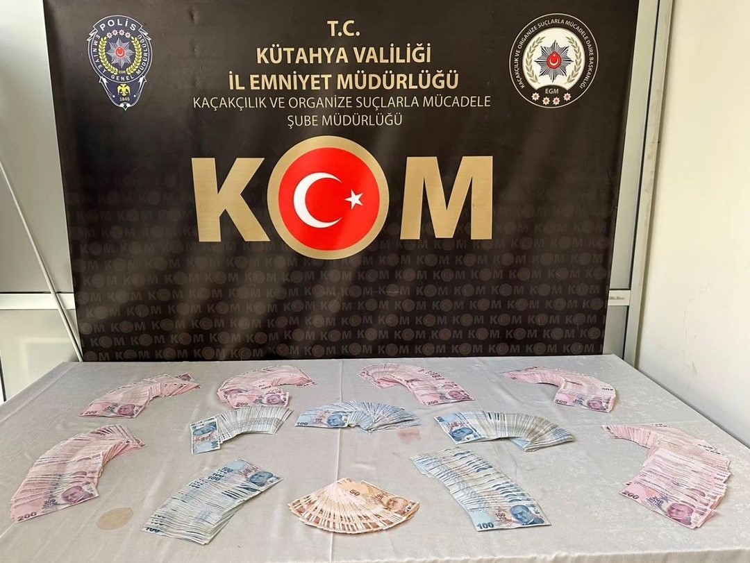 Kütahya’da tefecilik operasyonu: 1 gözaltı