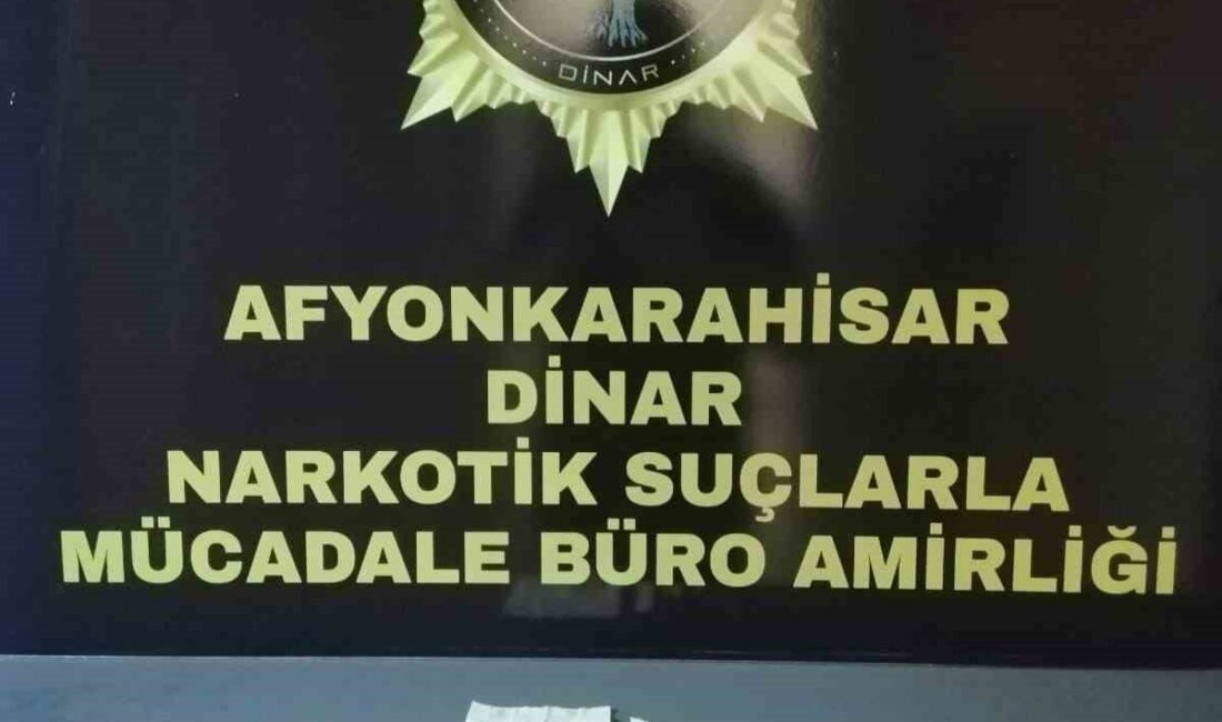 AFYONKARAHİSAR’DA POLİS DURDURDUĞU BİR