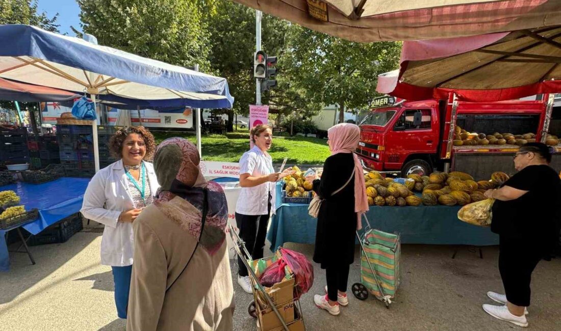 ESKİŞEHİR'DE SAHAYA ÇIKAN SAĞLIK