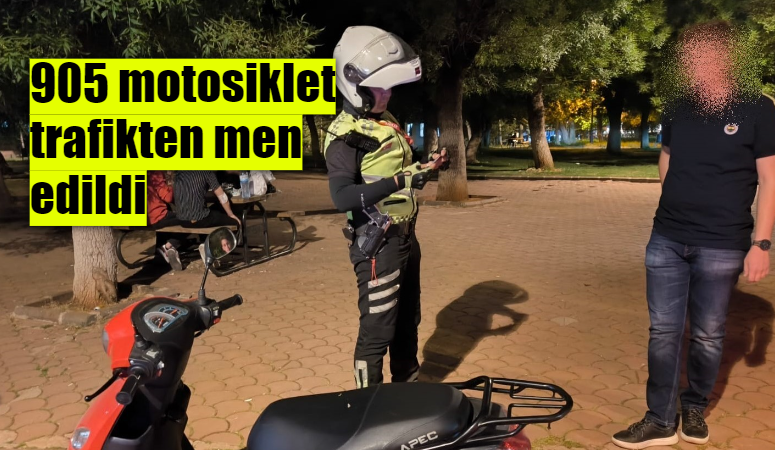 Afyonkarahisar Emniyet Müdürlüğün motosikletleri