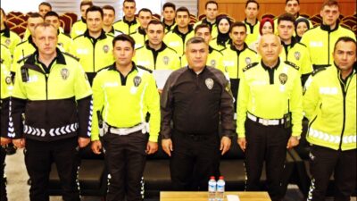 Afyonkarahisar İl Emniyet Müdürlüğü trafik birimlerinin branşlı ve eğitimli personel