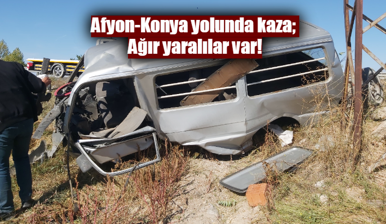 Afyon-Konya yolunda meydan gelen