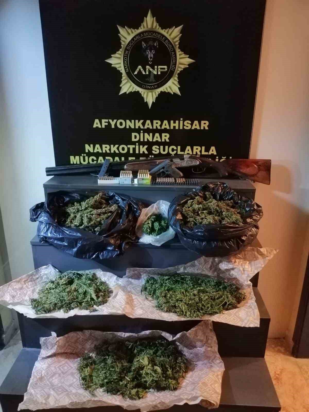 Bağ evinde 1 kilo 662 gram skankla yakalanan şahıs tutuklandı