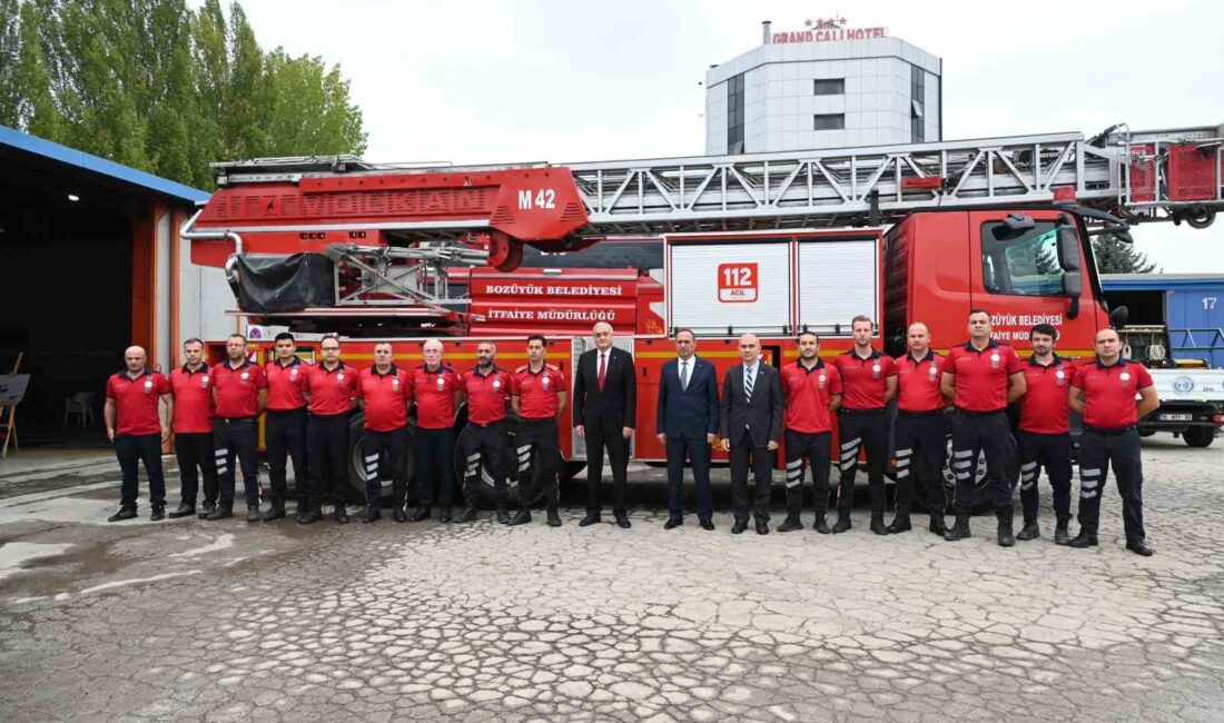 BAŞKAN BAKKALCIOĞLU’NDAN İTFAİYE MÜDÜRLÜĞÜ'NE