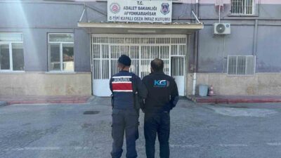 AFYONKARAHİSAR’DA KASTEN YARALAMA SUÇUNDAN HAPİS CEZASIYLA ARANAN BİR ŞAHIS JANDARMA