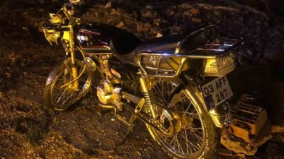 AFYONKARAHİSAR’DA MİNİBÜSÜN ÇARPTIĞI MOTOSİKLET SÜRÜCÜSÜ YARALANDI.
