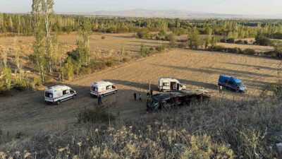 KAZA, AFYONKARAHİSAR-KONYA KARAYOLU ÇAY İLÇESİ ÇIKIŞINDA MEYDANA GELMİŞTİ