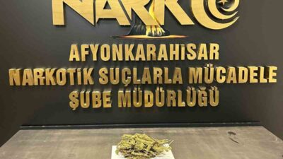 FYONKARAHİSAR’DA POLİS TARAFINDAN GERÇEKLEŞTİRİLEN OPERASYONDA 98.5 GRAM UYUŞTURUCU İLE 17