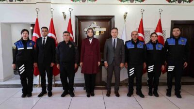 VALİ YİĞİTBAŞI, TOPLUM DESTEKLİ POLİSLERLE SOSYAL PROJELERİ GÖRÜŞTÜ