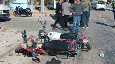 AFYONKARAHİSAR’DA İKİ MOTOSİKLETİN ÇARPIŞMASI SONUCU YAŞANAN TRAFİK KAZASINDA 2 KİŞİ