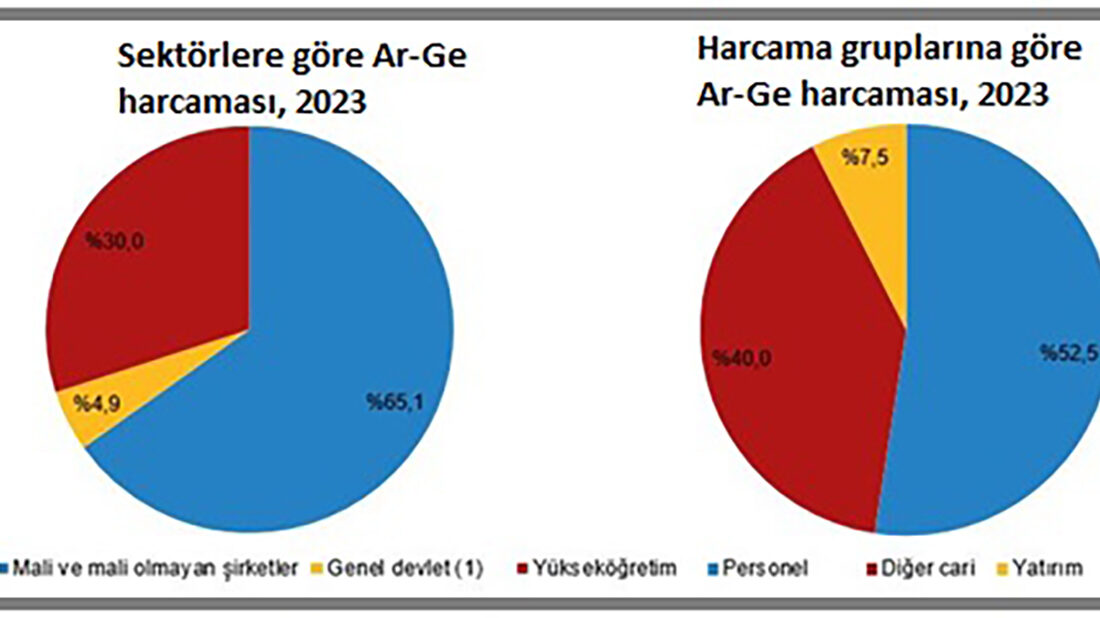 TÜİK verilerine göre, Araştırma-Geliştirme