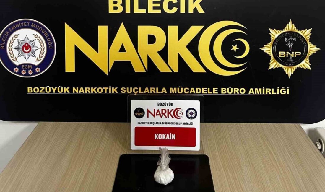 Bilecik’te şüphe üzerinde durdurulan