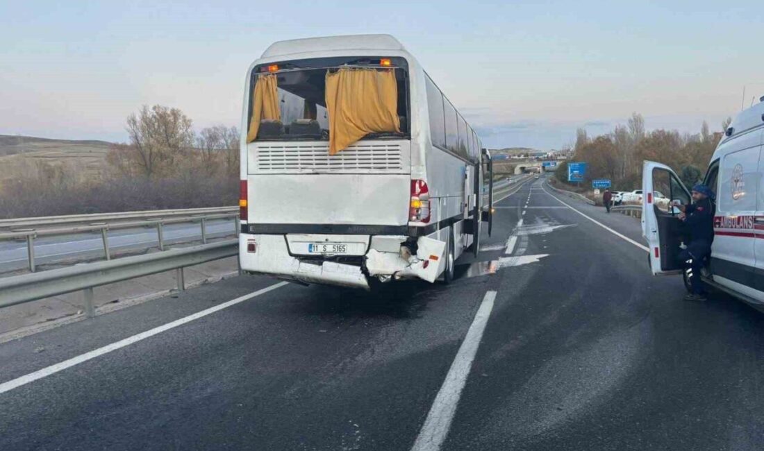 Bilecik-Eskişehir karayolunda seyir halindeki