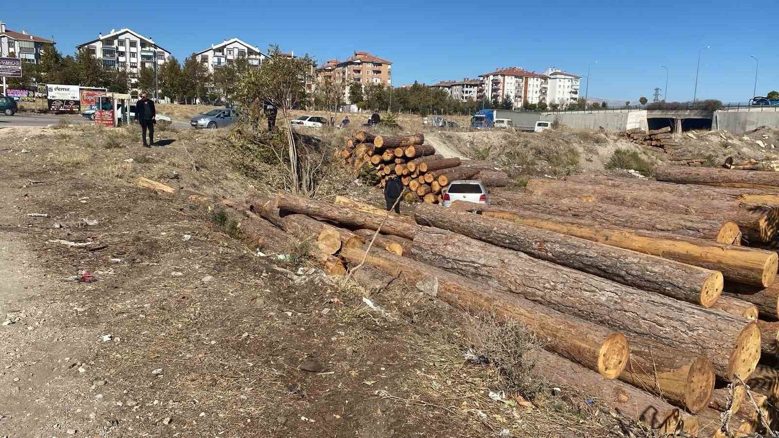 Isparta’da kontrolden çıkan otomobil tomrukların üzerinden düştü: 2 yaralı