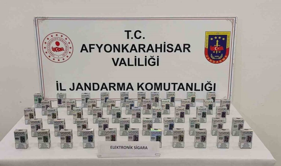 Afyonkarahisar’da jandarma tarafından düzenlenen