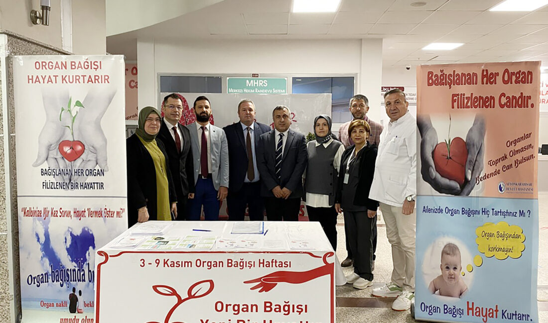 Organ Bağışı Haftası kapsamında