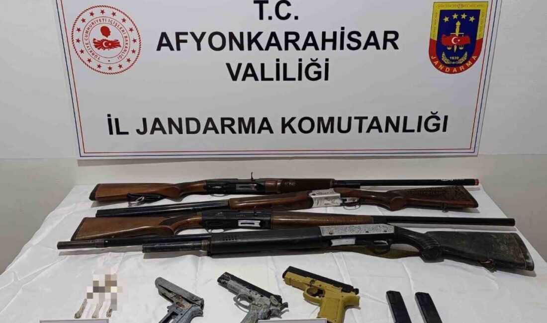 Afyonkarahisar’da jandarma ekipleri uyuşturucu