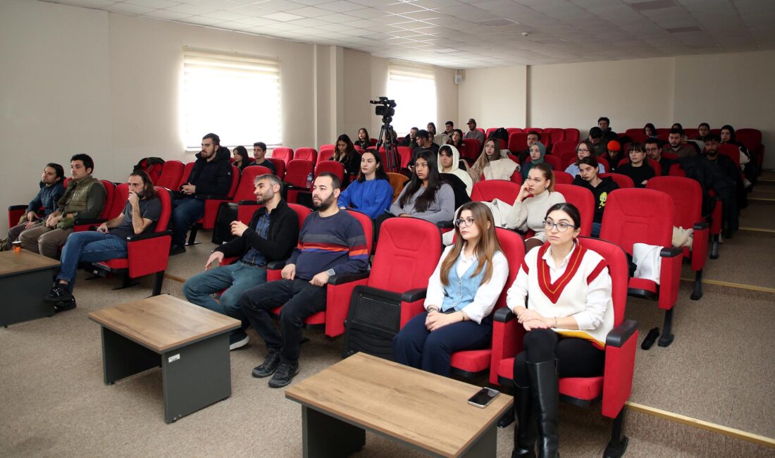 AKÜ Turizm Fakültesinde düzenlenen 'Afyon’da Doğa, Fotoğraf ve Belgesel' konulu