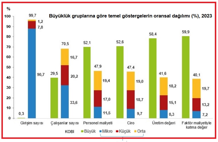 TÜİK’in yayımladığı Küçük ve