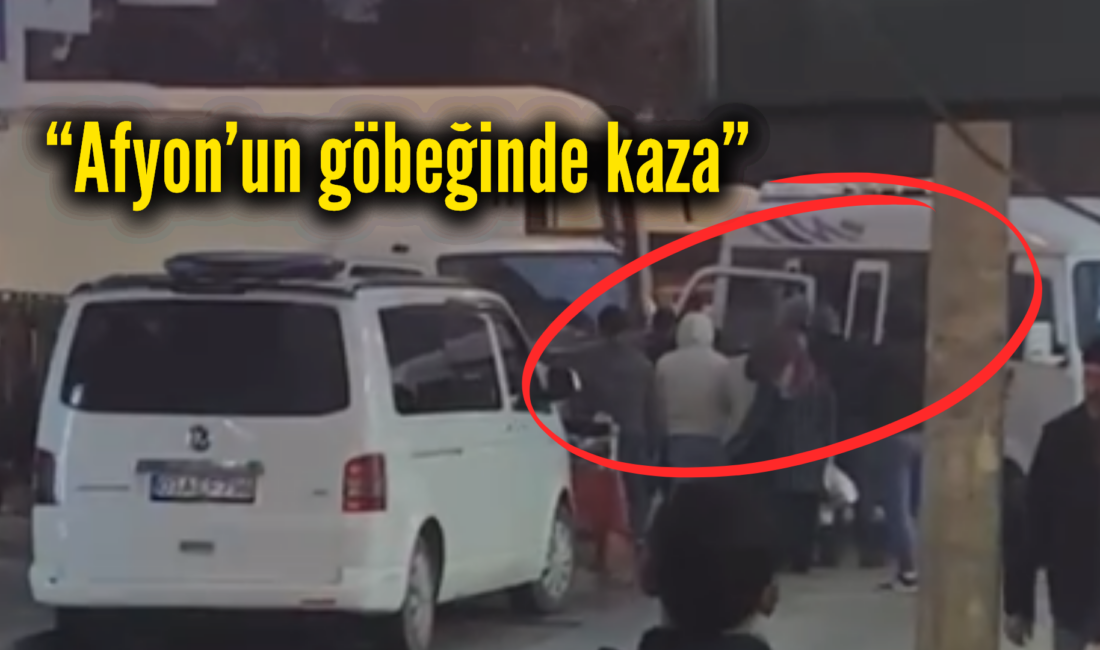 Burmalı mahallesinde akşam saatlerinde