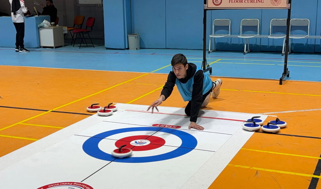 Okul Sporları Floor Curling İl Birinciliği Müsabakaları, Çiğiltepe Spor Salonu’nda