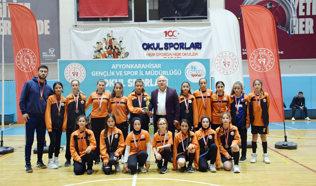 Afyonkarahisar’da gerçekleştirilen Okul Sporları