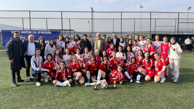  Okul Sporları projesi kapsamında düzenlenen Genç Kızlar Futbol Müsabakaları