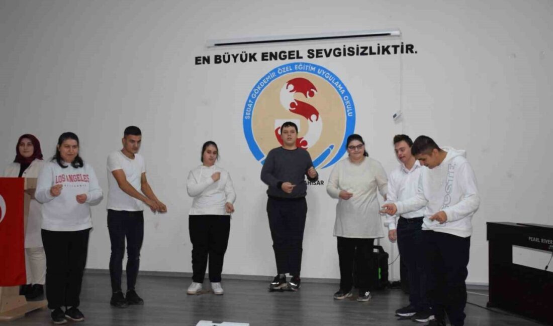 3 Aralık Dünya Engelliler günü farkındalık programında, Sedat Gökdemir Özel