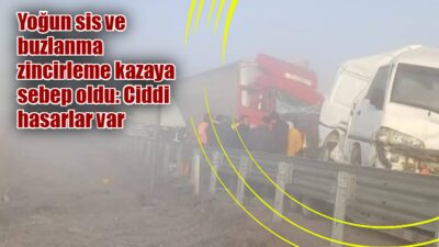 Bugün sabah saatlerinde, Argıthanı ile Ilgın arasındaki karayolunda, yoğun sis