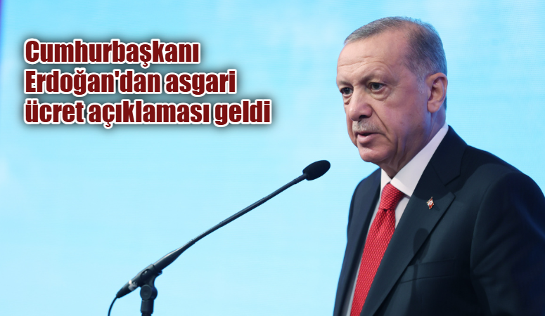 Cumhurbaşkanı Recep Tayyip Erdoğan