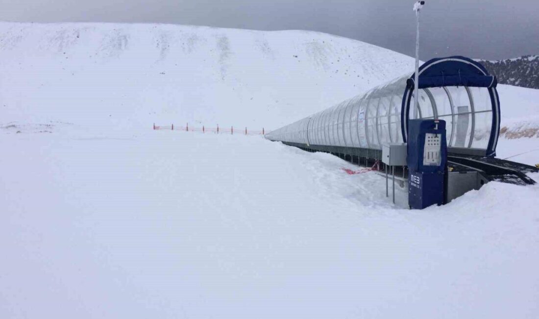 Isparta’daki Davraz Kayak Merkezi,