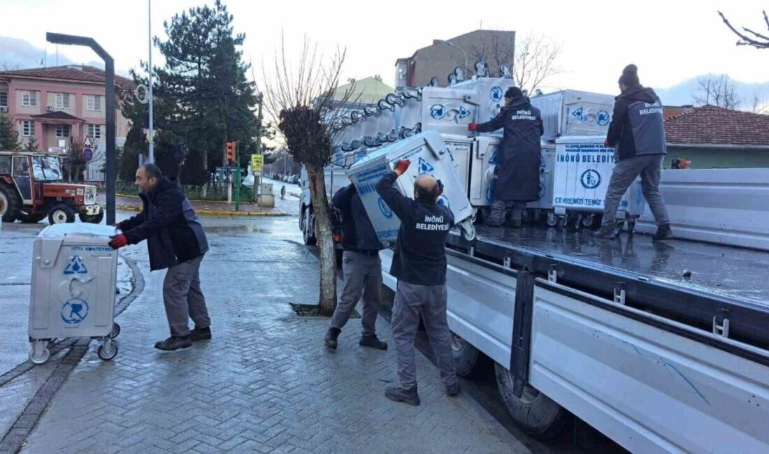 İnönü Belediyesi’nde temizlik hizmetleri